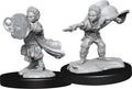Pathfinder Minis: W14 Halfling Wizard Male