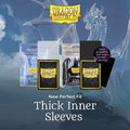 Card Sleeves: Dragon Shields: Perfect Fit: (100) Thick Inner Sleeves Clear