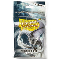 Card Sleeves: Dragon Shields Perfect Fit: 100ct Clear
