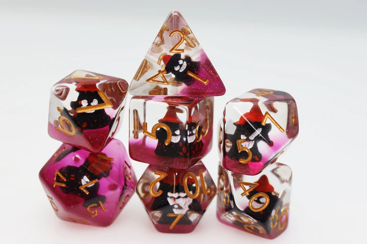 Spooky Spirit Poly 7 Dice Set