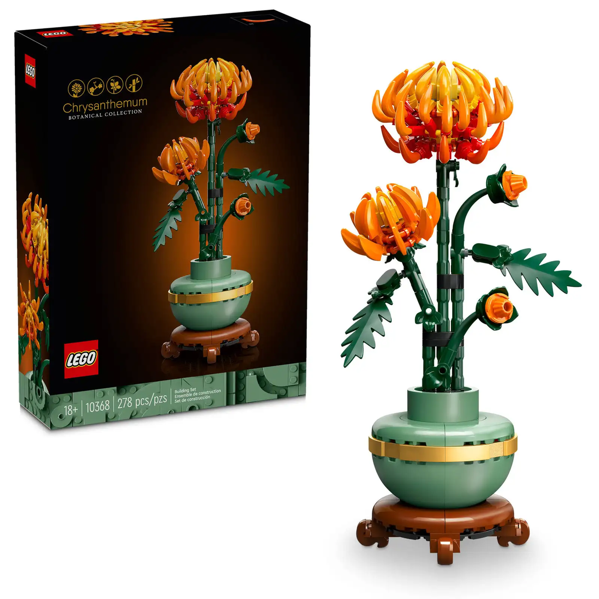 LEGO  Chrysanthemum Flower