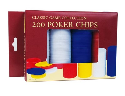 200 Plastic Poker Chips