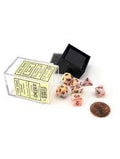 Festive Circus/black Mini-Poly 7 Dice Set