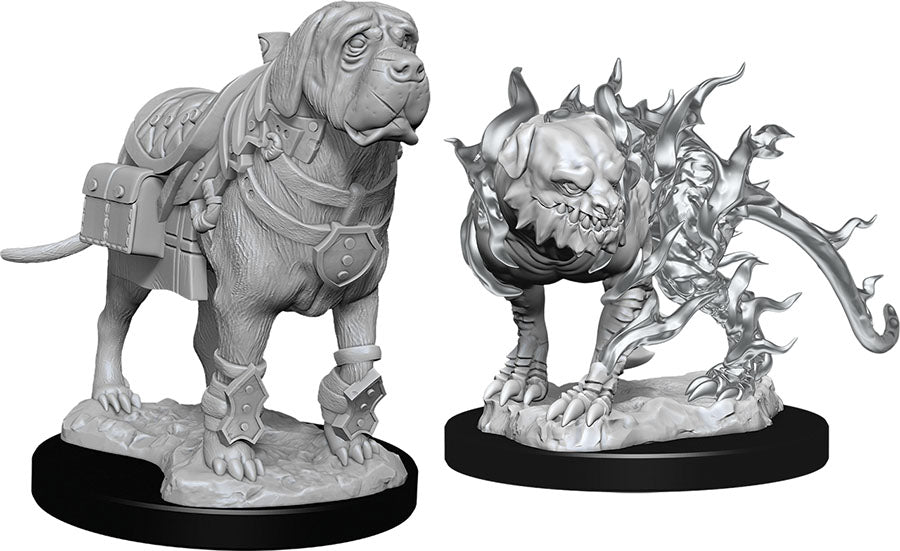 D&D Minis: W11 Mastif & Shadow Mastif