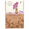 Purple Moth Orchid Wooden Flower Kit
