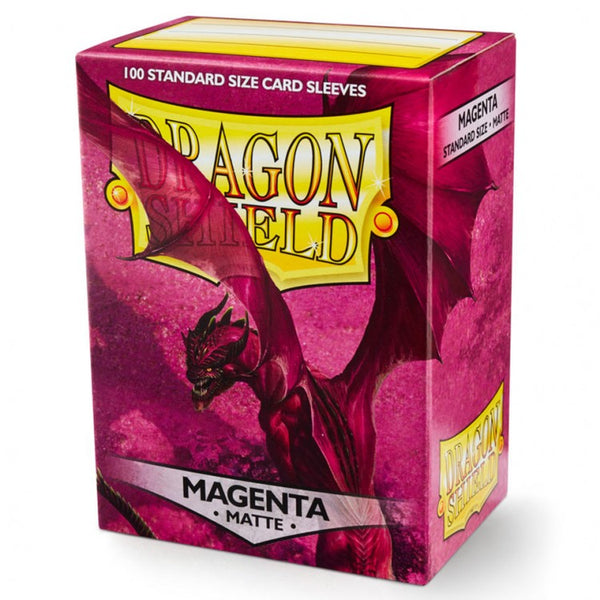 Card Sleeves: Dragon Shields: (100) Matte Magenta