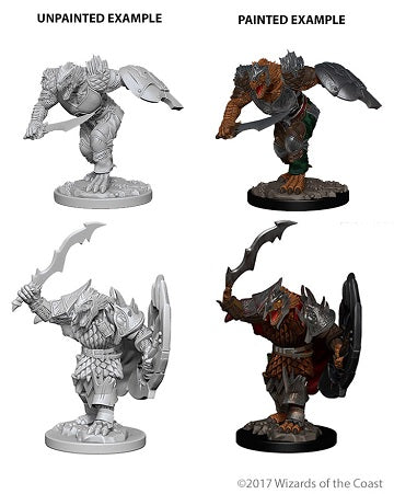 D&D Minis: W4 Dragonborn Male Fighter