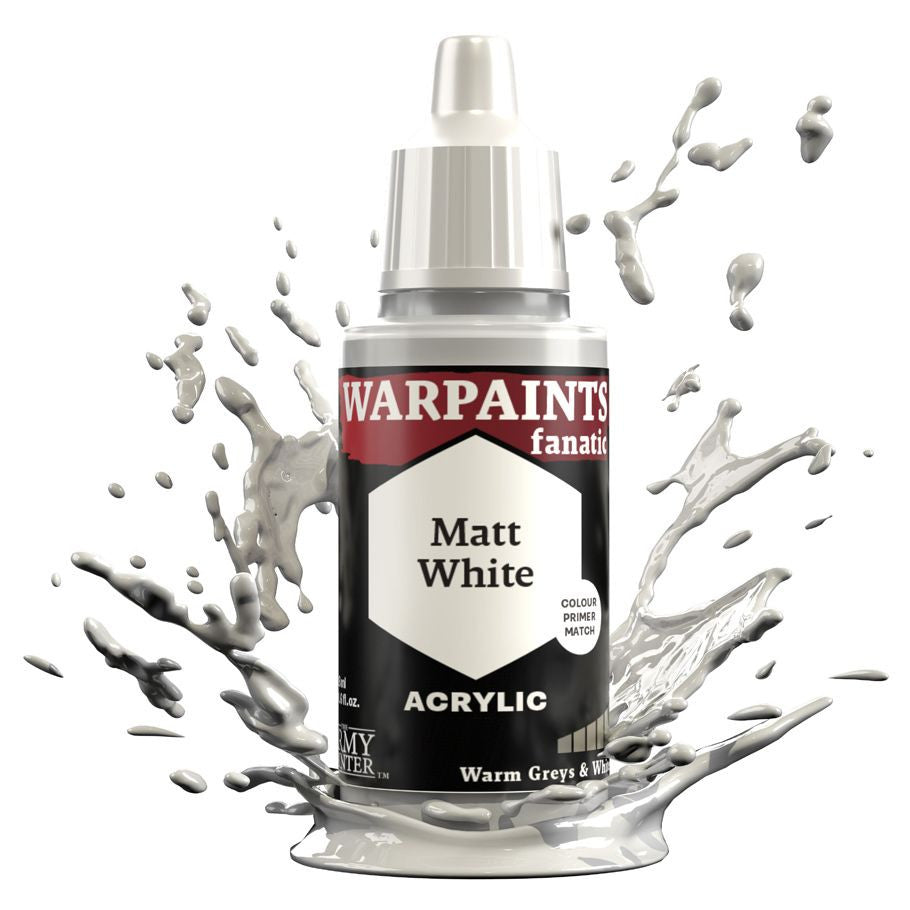 Warpaints: Fanatic: Matt White 18ml