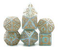 Huge Grey Castle Dice Set