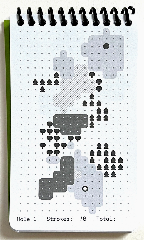 Paper Apps™ Golf Notebook Game