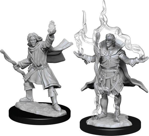 Pathfinder Minis: W14 Elf Sorcerer Male