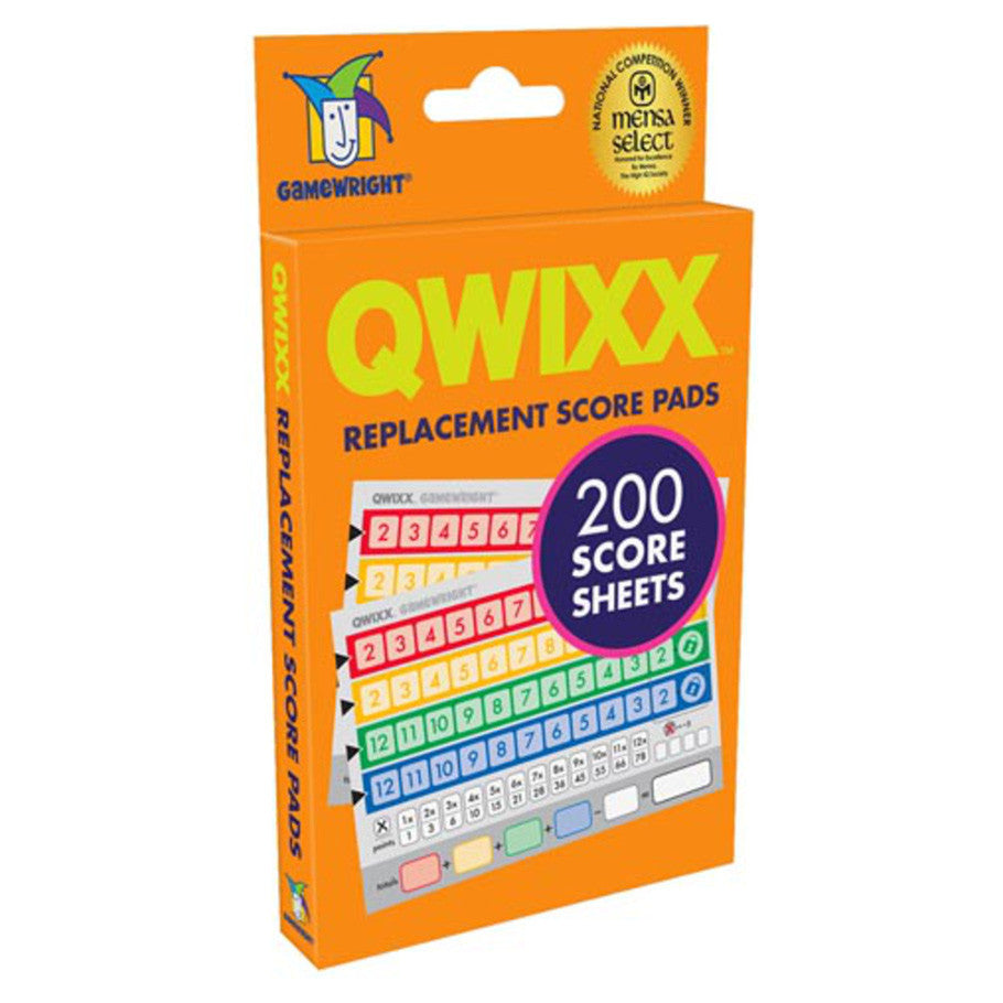 Qwixx Replacement Score Pads
