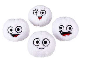 4" PLUSH SNOWBALL