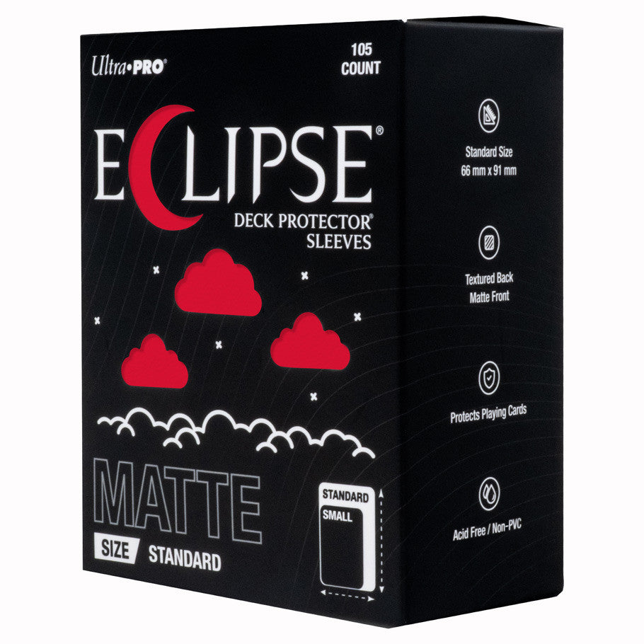 Card Sleeves: Eclipse: Matte Apple Red (105)