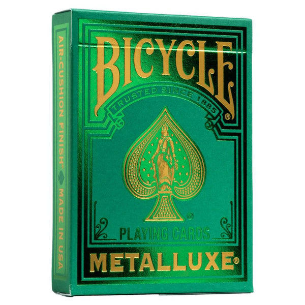 Playing Cards: Metalluxe Green
