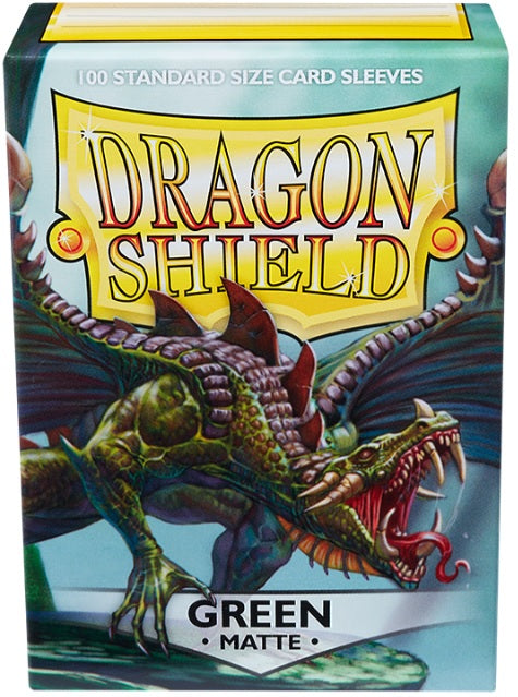 Card Sleeves: Dragon Shields: 100ct Green