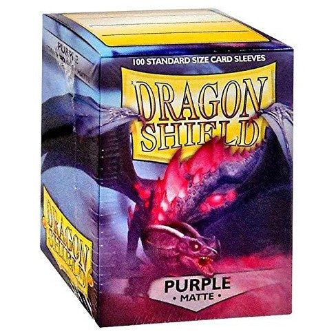 Card Sleeves: Dragon Shields: 100ct  Matte Purple