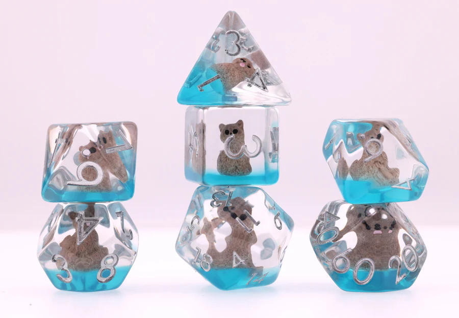 Soft Kitten Poly 7 Dice Set