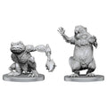 Pathfinder Minis: W26 Boggard Scout & Castoroides