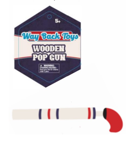 Wooden Pop Gun
