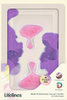 "Shake It Up" Sensory Journal - Purple Pink Garden - Embossed Paper