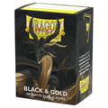 Card Sleeves: Dragon Shield: Dual Matte: Black & Gold (100)