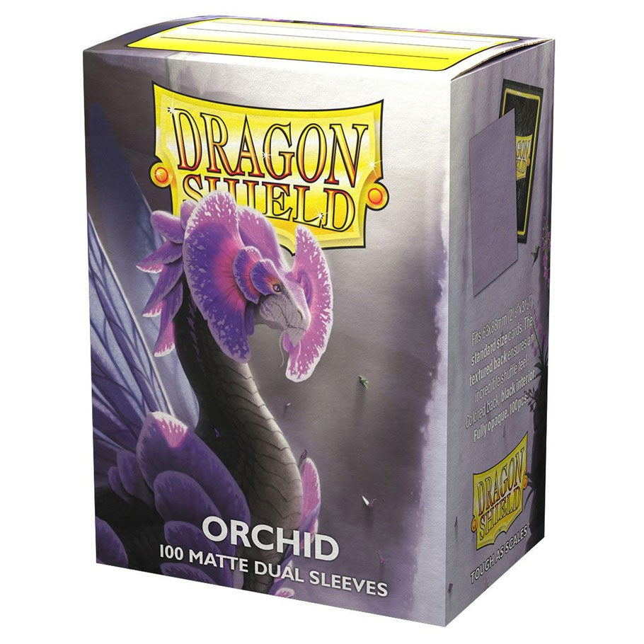 Card Sleeves: Dragon Shield: 100ct Dual Matte Orchid